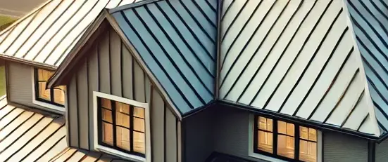 Standing Seam Metal Roof Example